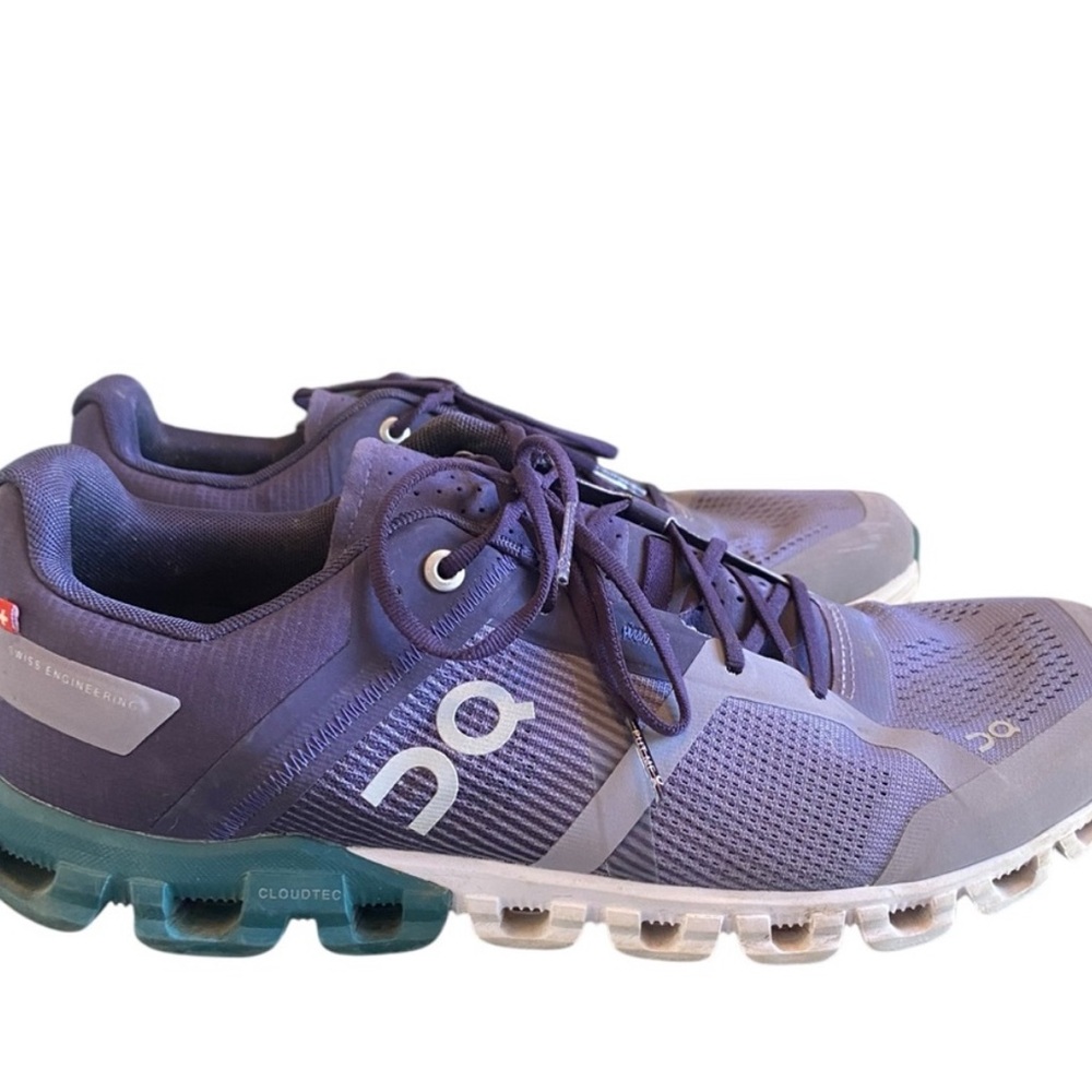 ON RUNNING Womens Size 8.5 Cloud X 3 Cloudflow Violet Purple White Green